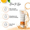 Apricot & Vitamin C Face Scrub for Glowing Skin - 100gm